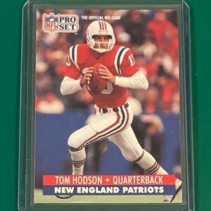 Tom Hodson #229 1991 Pro Set Football Trading Card
